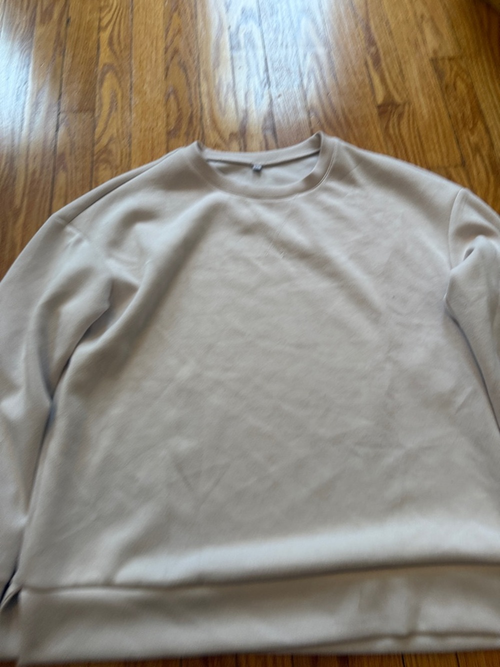 Women's Light Pink Soft Sweatshirt - Picture 4 of 5